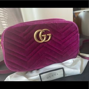 Gucci GG Marmont Velvet Shoulder Bag